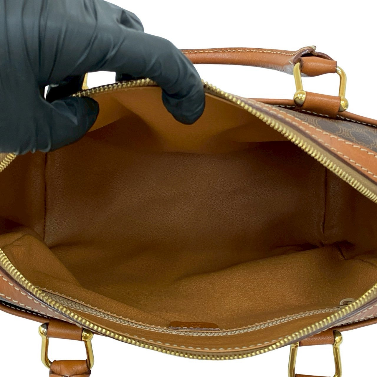 CELINE Handbag leather Brown