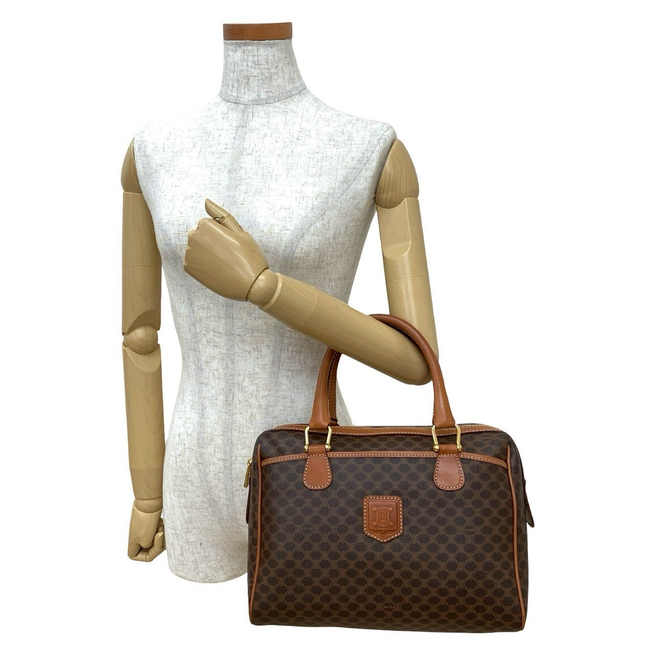 CELINE Handbag leather Brown