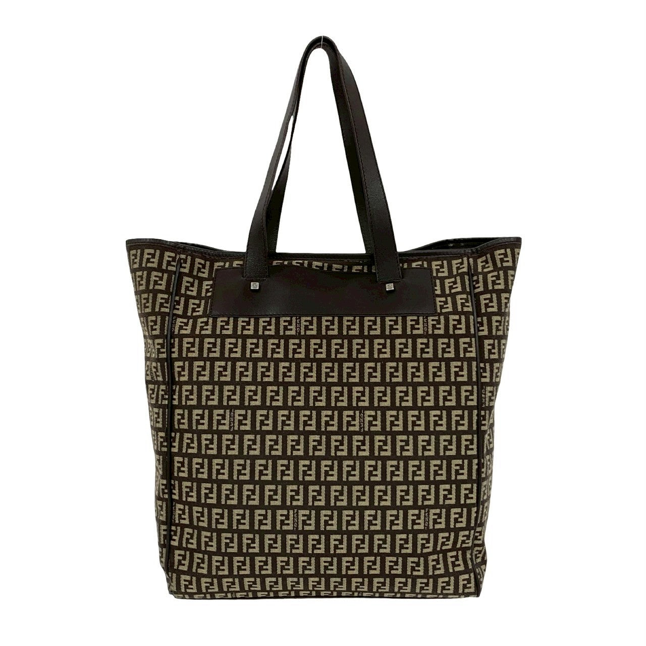 FENDI Tote Bag canvas Brown
