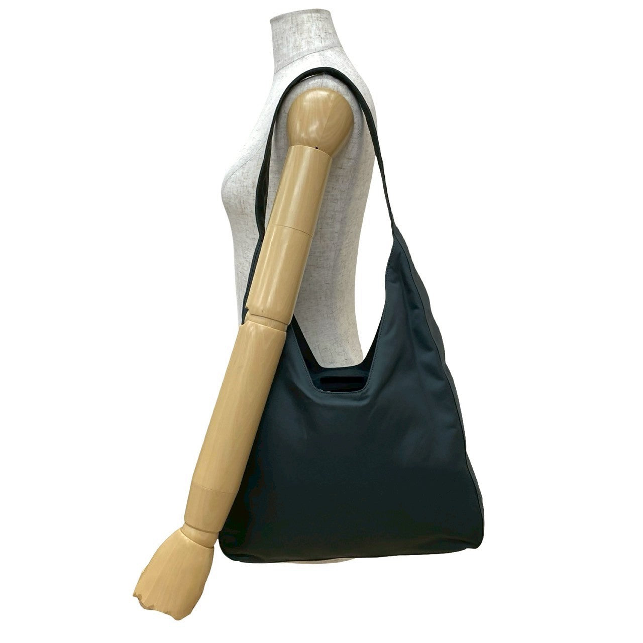 PRADA Shoulder Bag Nylon gray