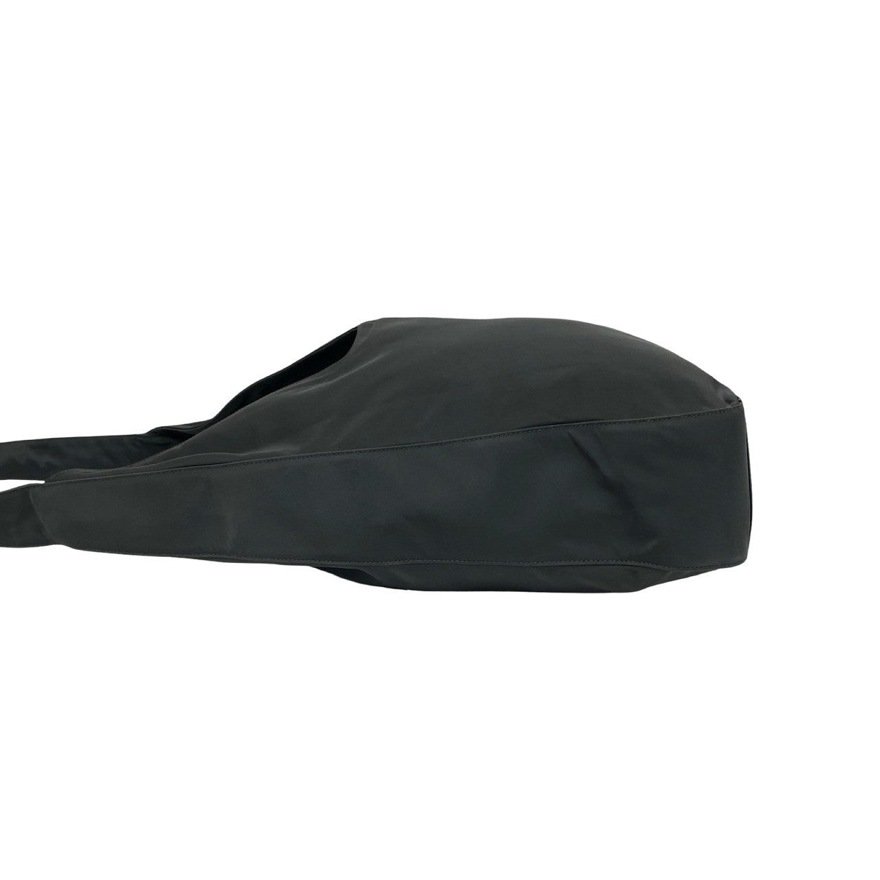 PRADA Shoulder Bag Nylon gray