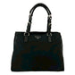PRADA Handbag leather black