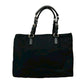 PRADA Handbag leather black