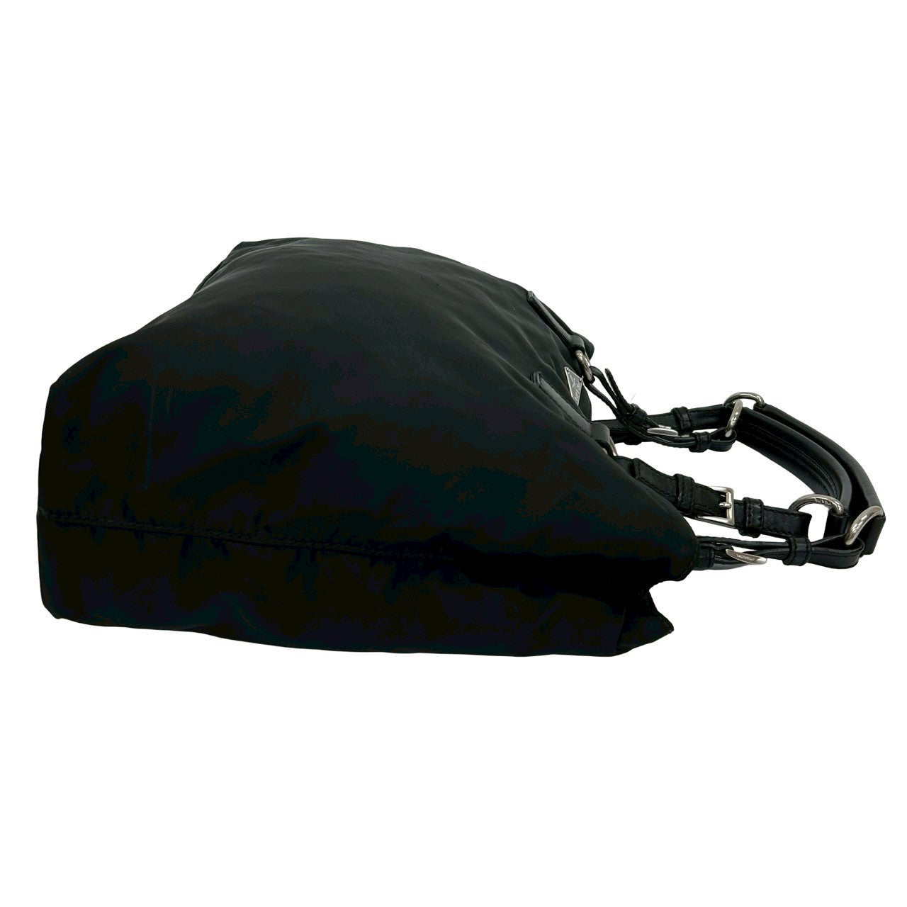 PRADA Handbag leather black