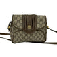 GUCCI Shoulder Bag leather Brown