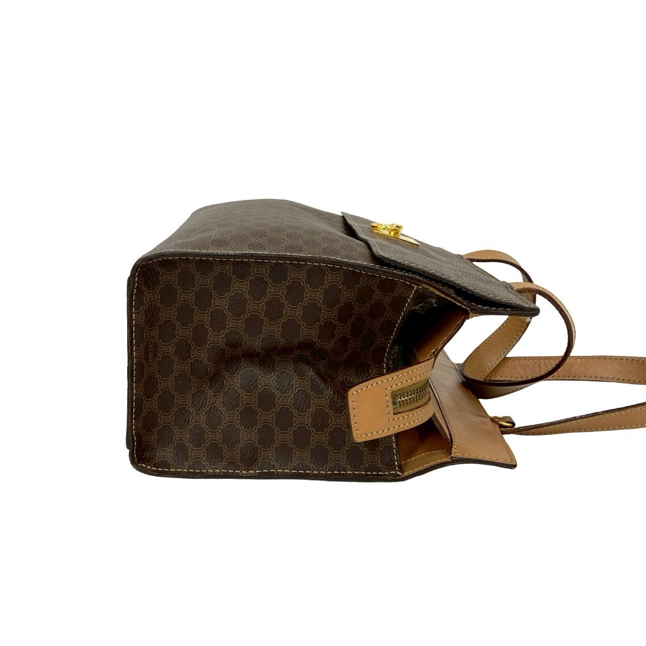 CELINE Handbag leather Brown