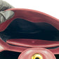 GUCCI Handbag leather wine-red