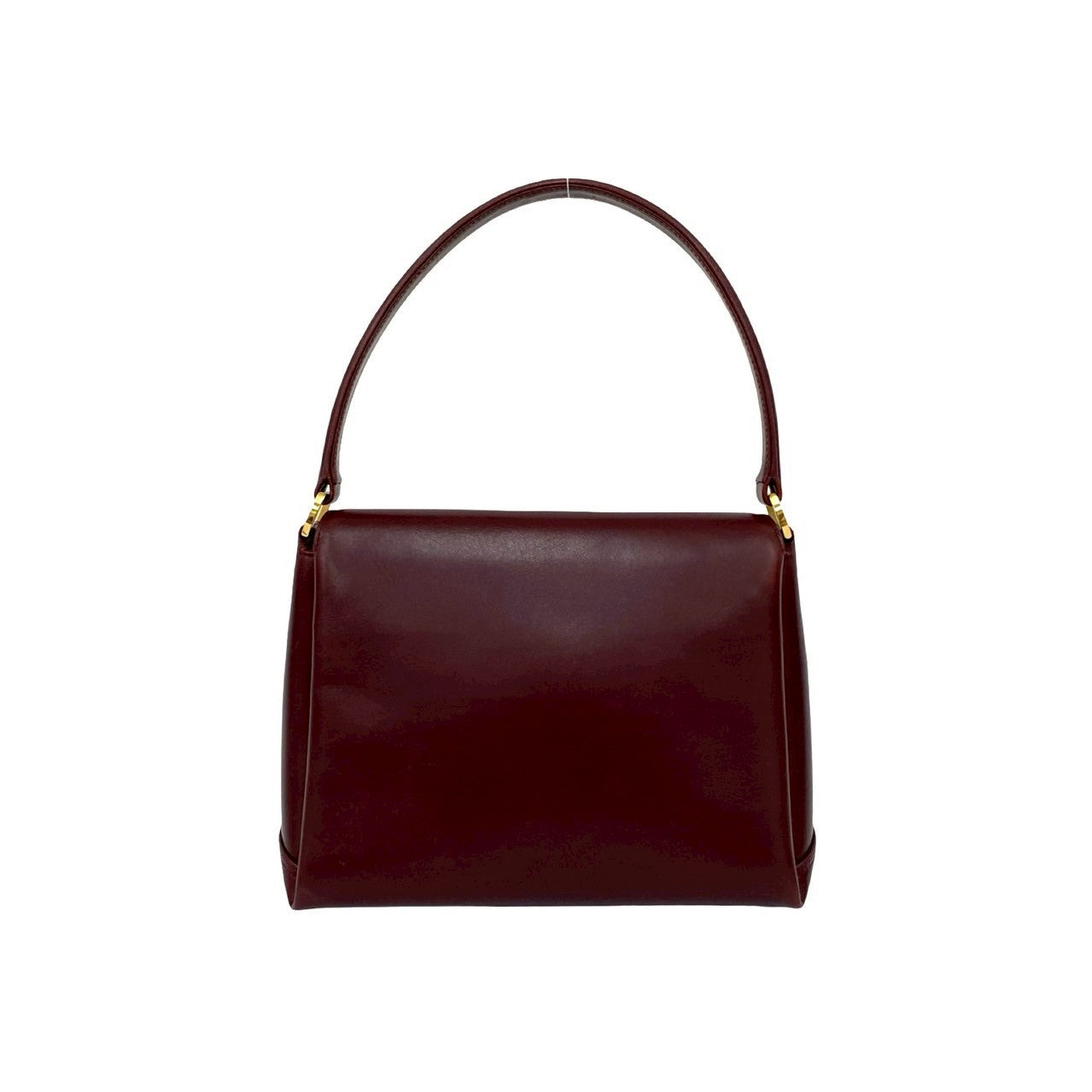 GUCCI Handbag leather wine-red