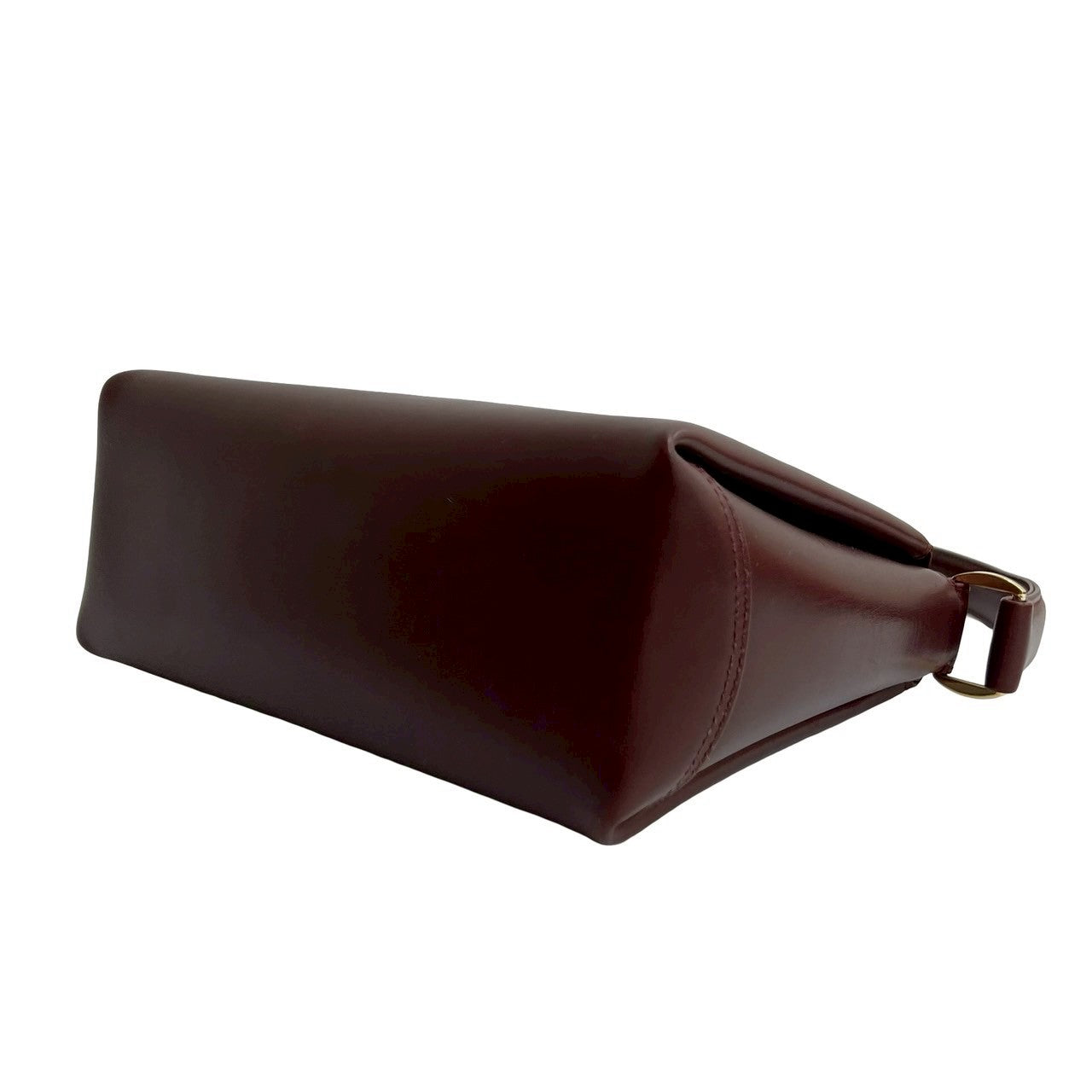 GUCCI Handbag leather wine-red