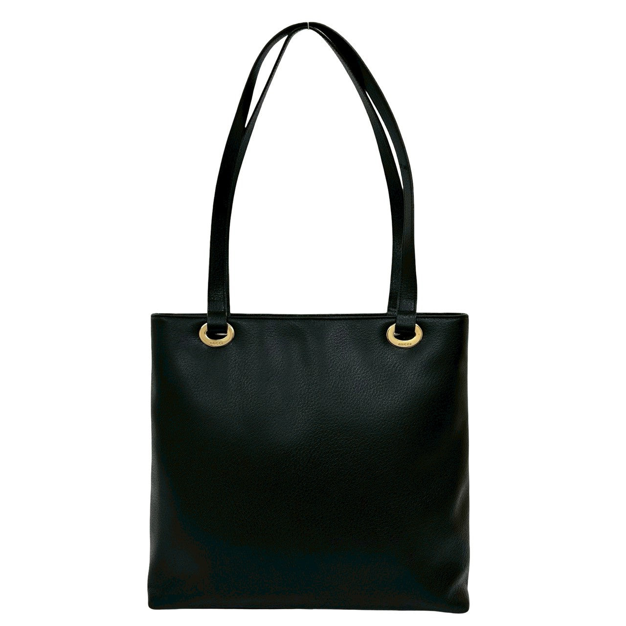 GUCCI Tote Bag leather black