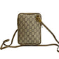 GUCCI Shoulder Bag leather Brown