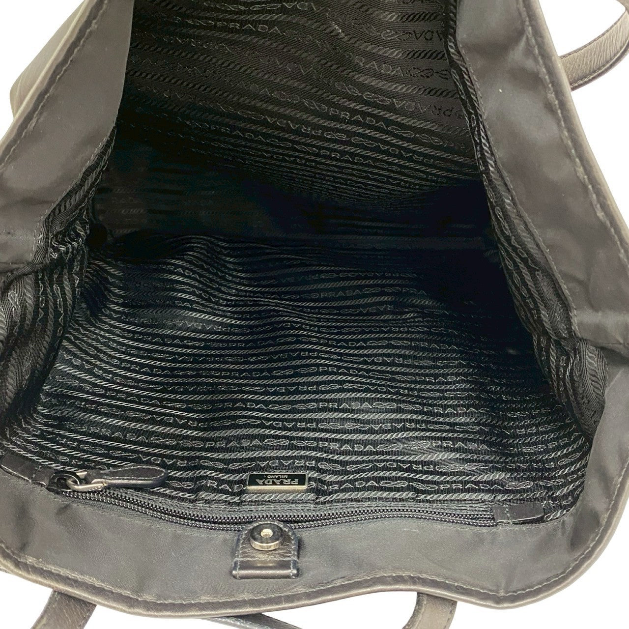 PRADA Tote Bag Nylon black