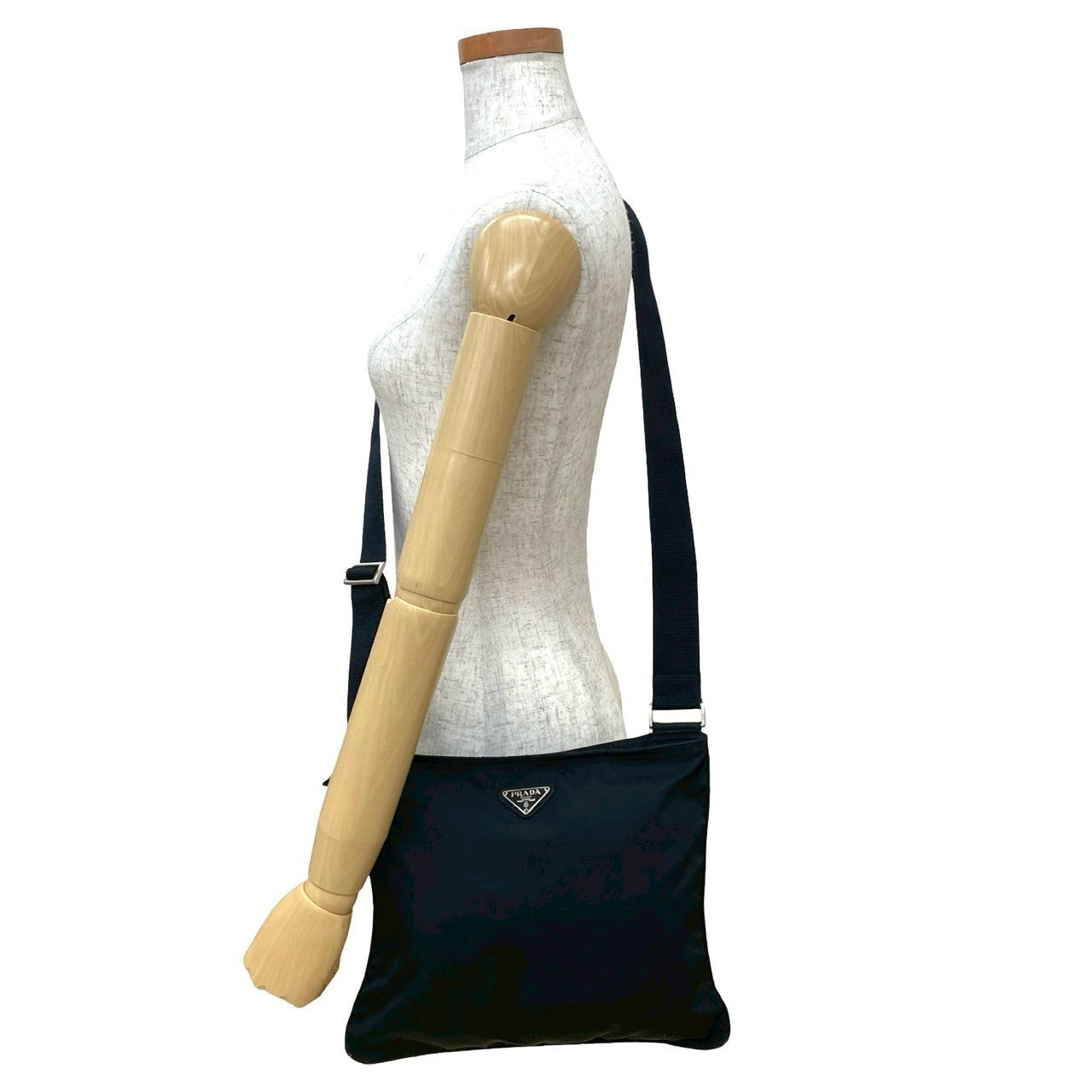PRADA Shoulder Bag Nylon black