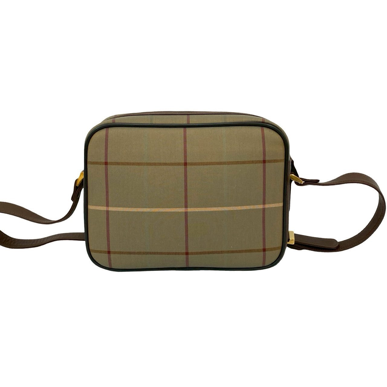 BURBERRY Shoulder Bag canvas Brown