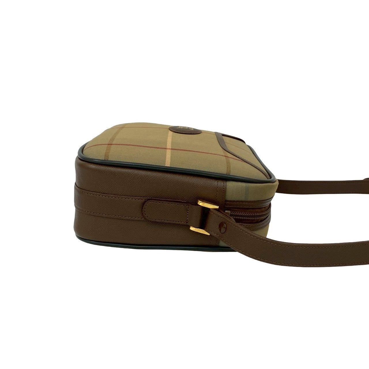 BURBERRY Shoulder Bag canvas Brown
