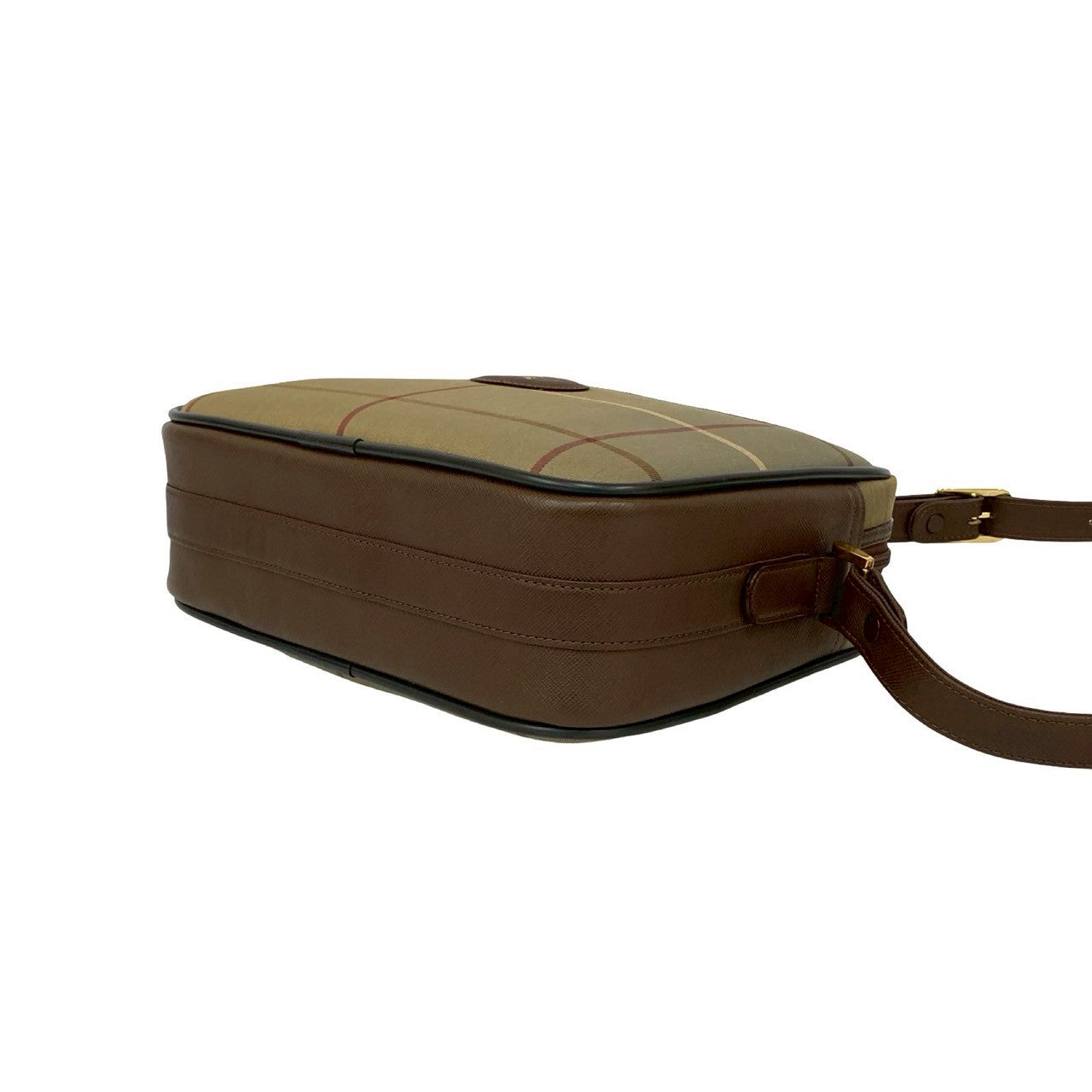 BURBERRY Shoulder Bag canvas Brown