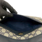 GUCCI Shoulder Bag leather Navy