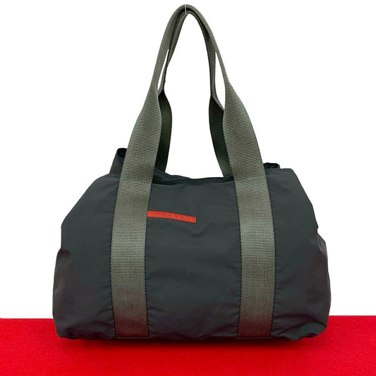 PRADA Tote Bag Nylon gray PRADA Sports