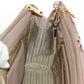 PRADA Two Way Hand Bag Saffiano Leather Pink Gold