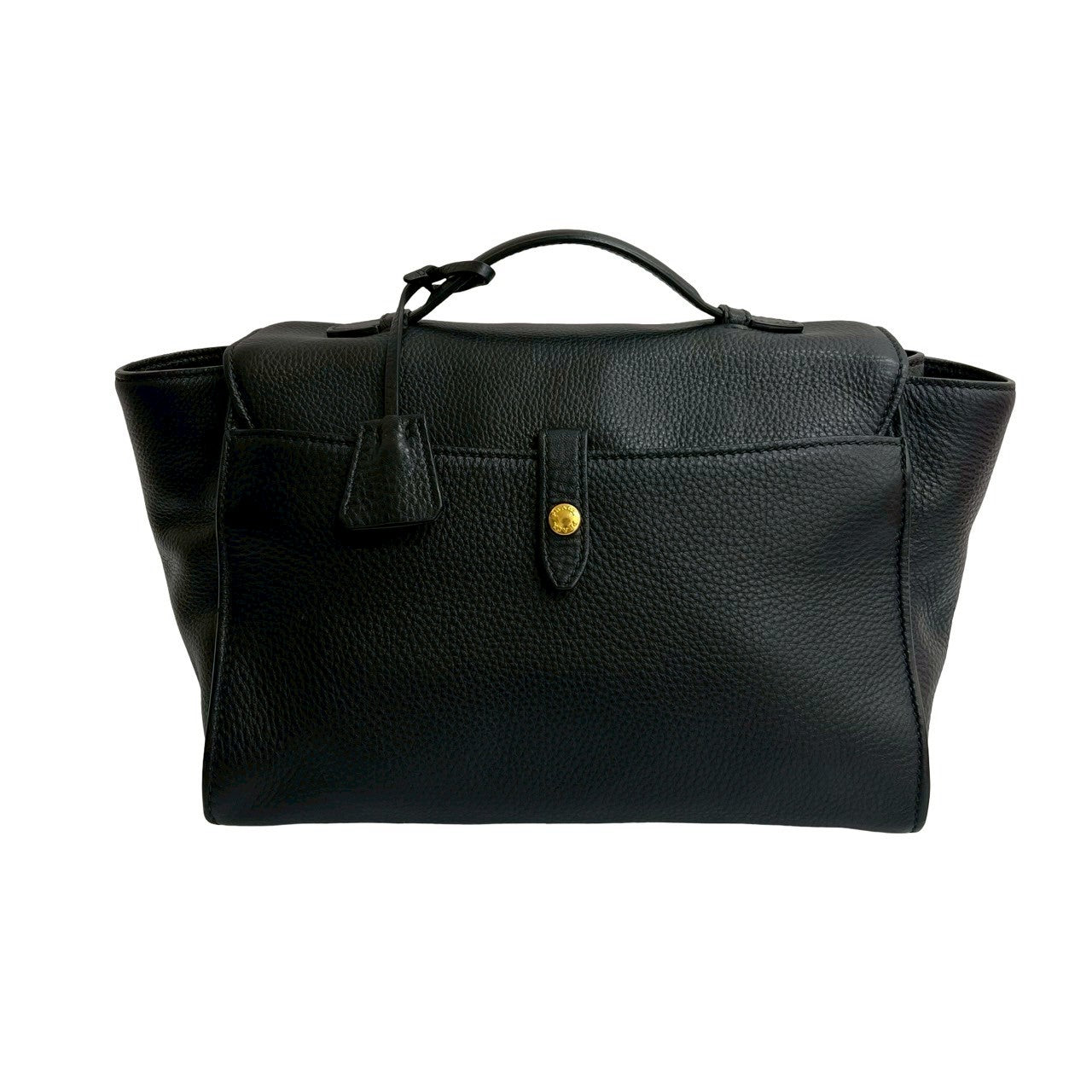PRADA Shoulder Bag leather black