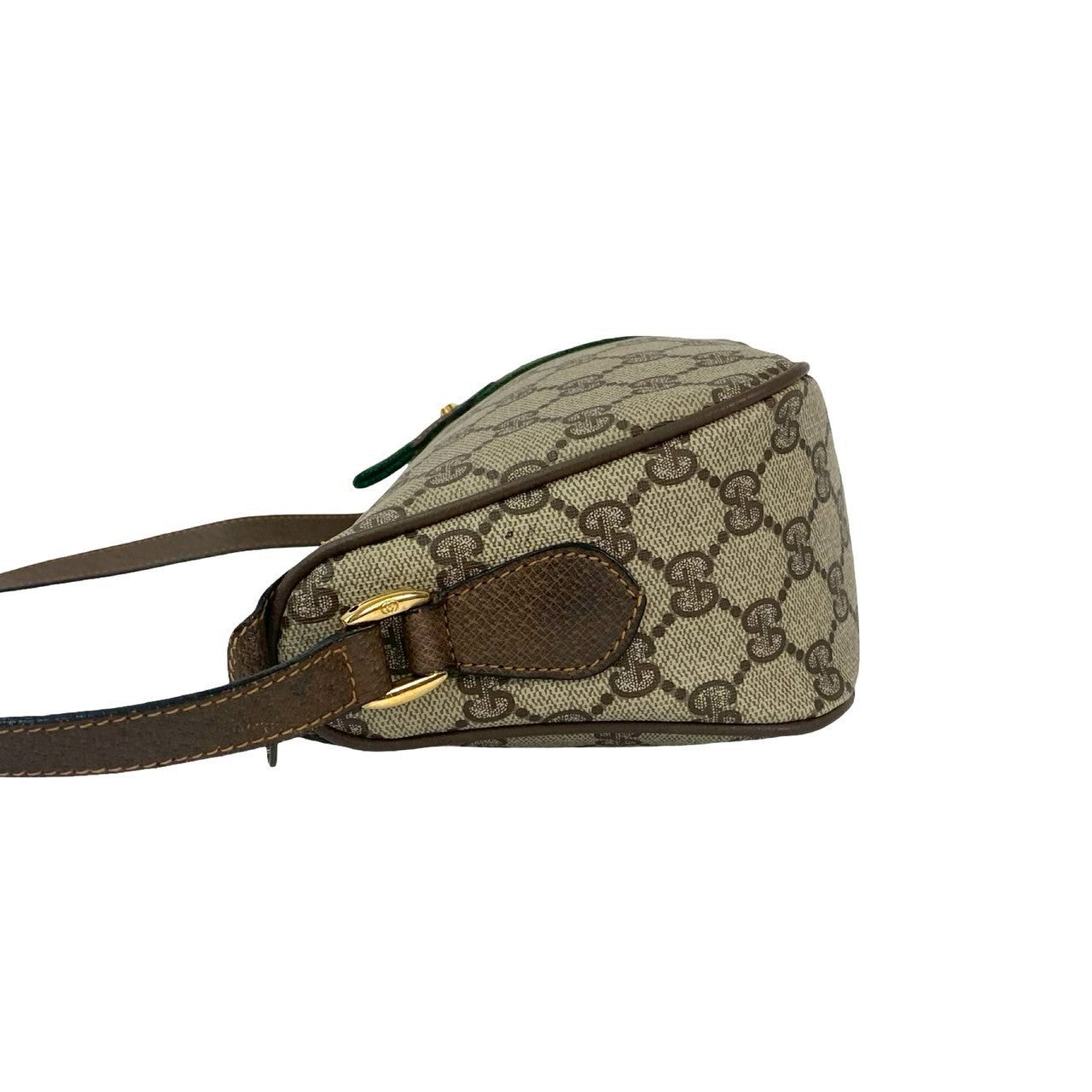 GUCCI Shoulder Bag leather Brown Sherry line