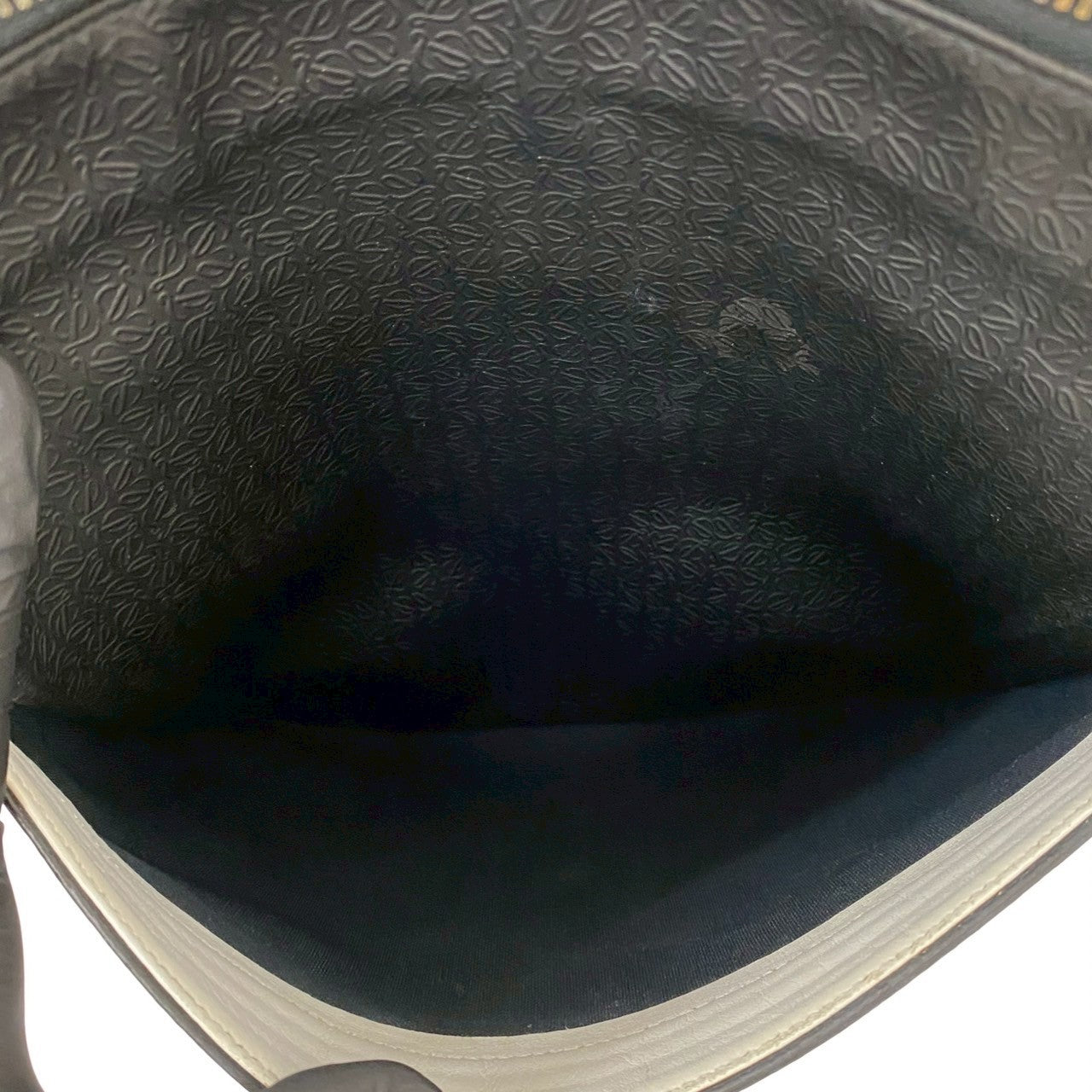LOEWE Shoulder Bag leather black