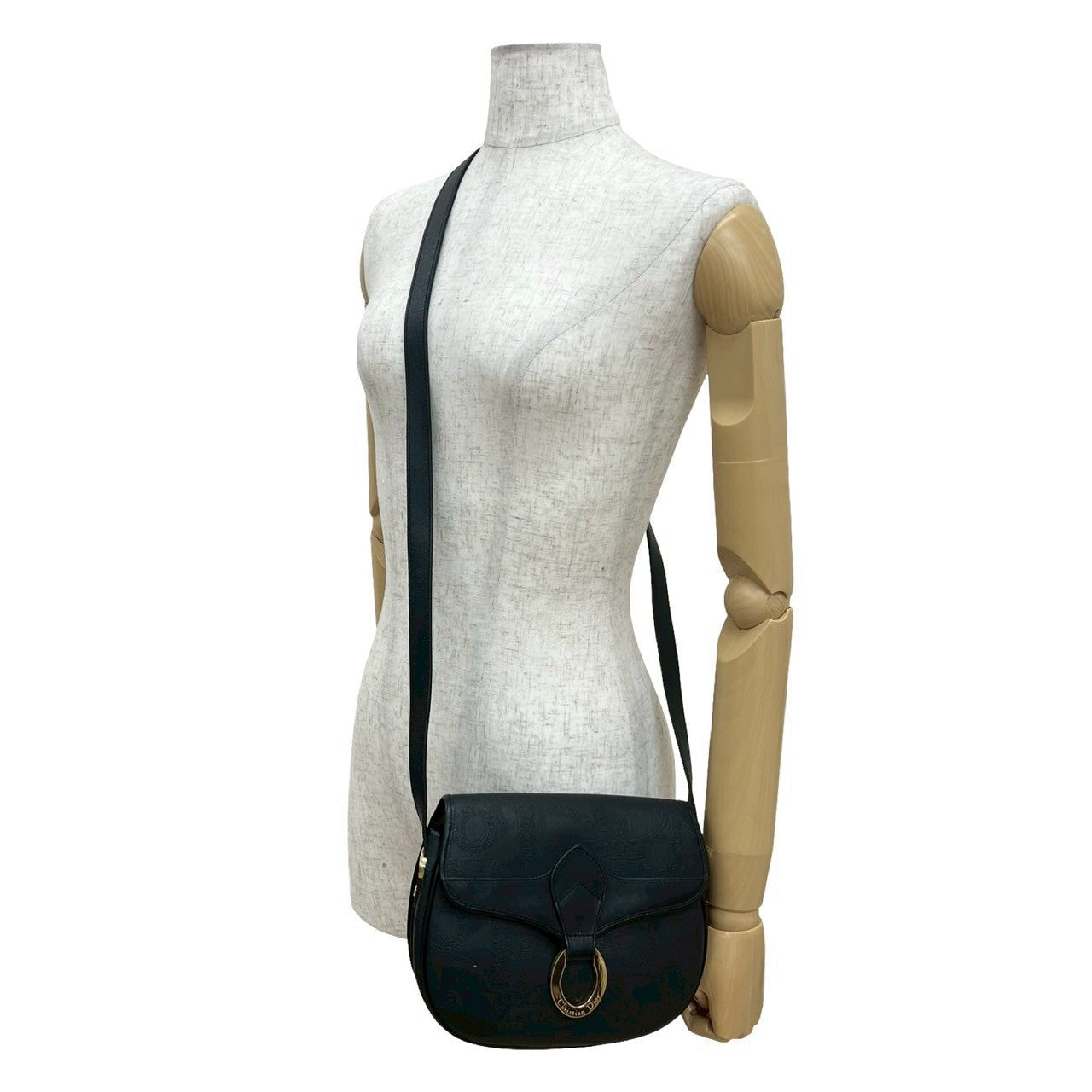 Dior Shoulder Bag leather black