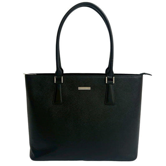 BURBERRY Tote Bag leather black