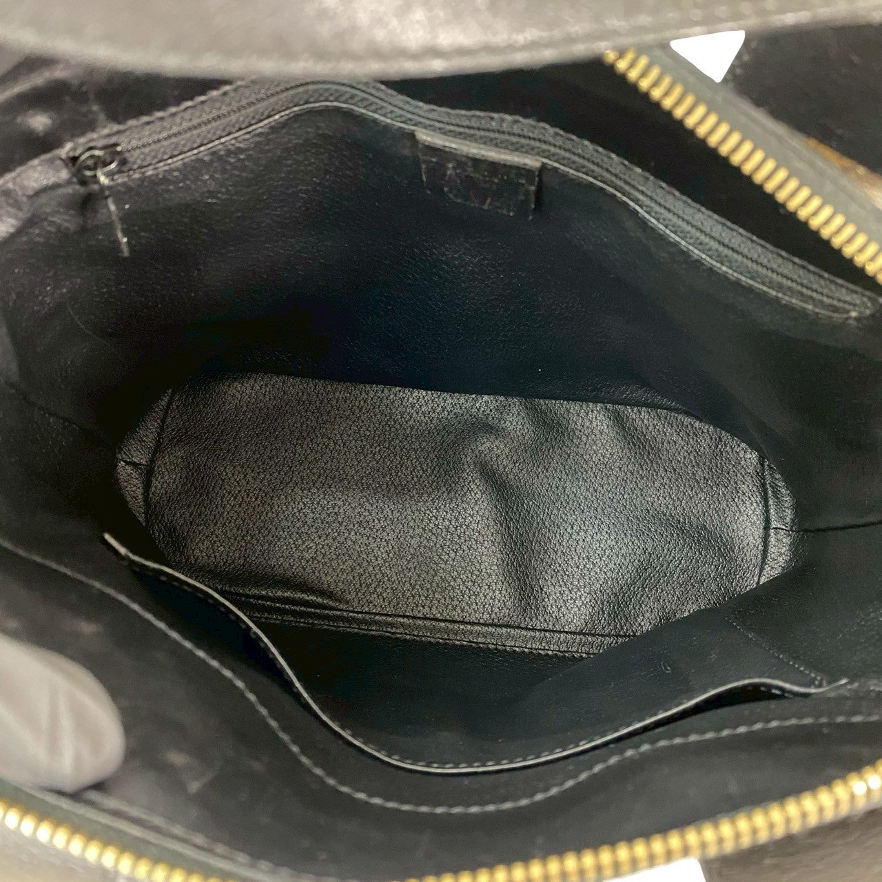 CELINE Handbag leather black