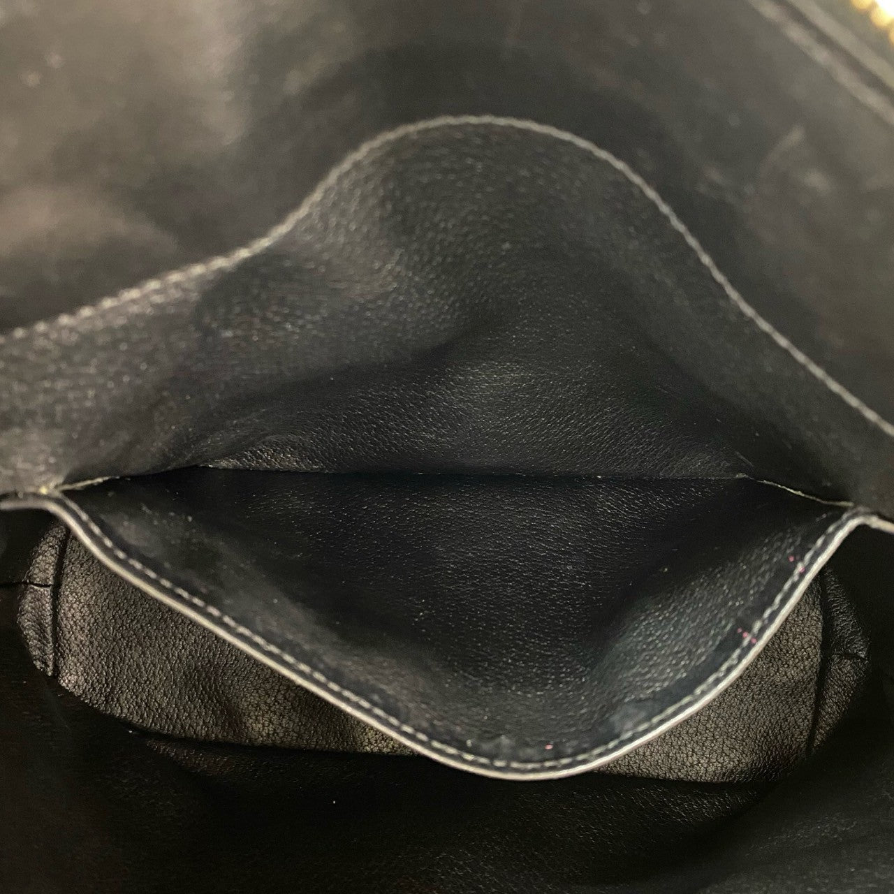 CELINE Handbag leather black