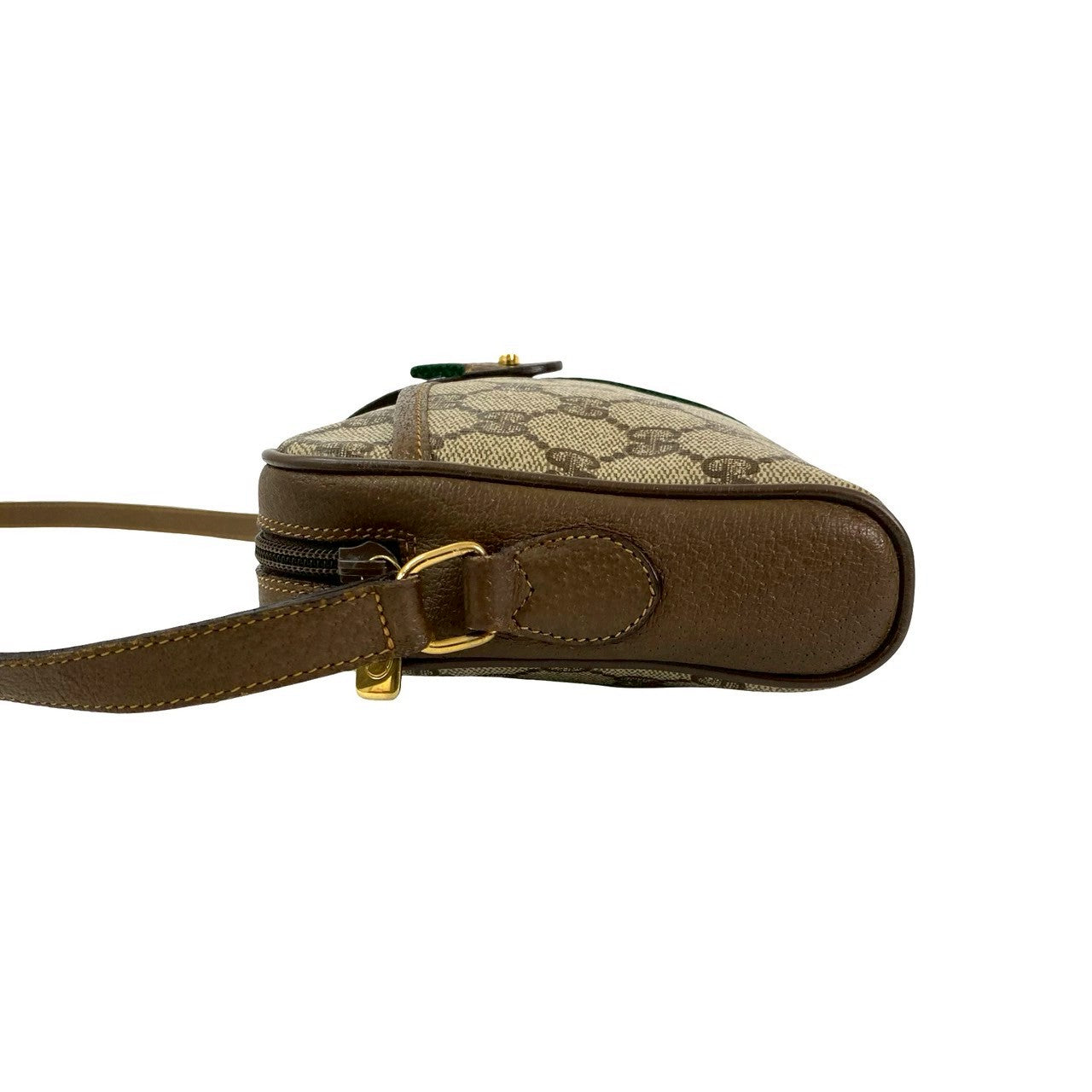 GUCCI Shoulder Bag leather Brown Sherry line