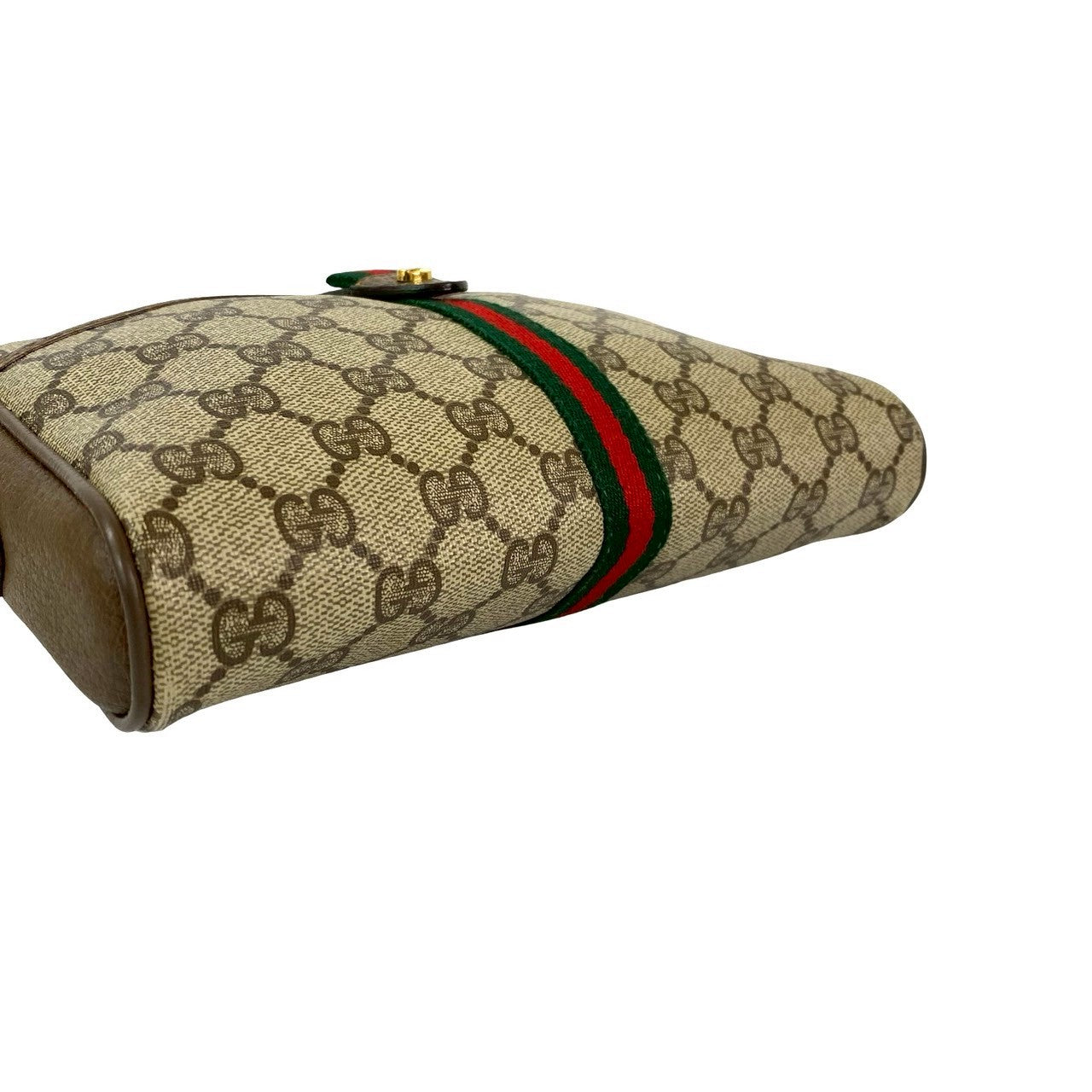 GUCCI Shoulder Bag leather Brown Sherry line