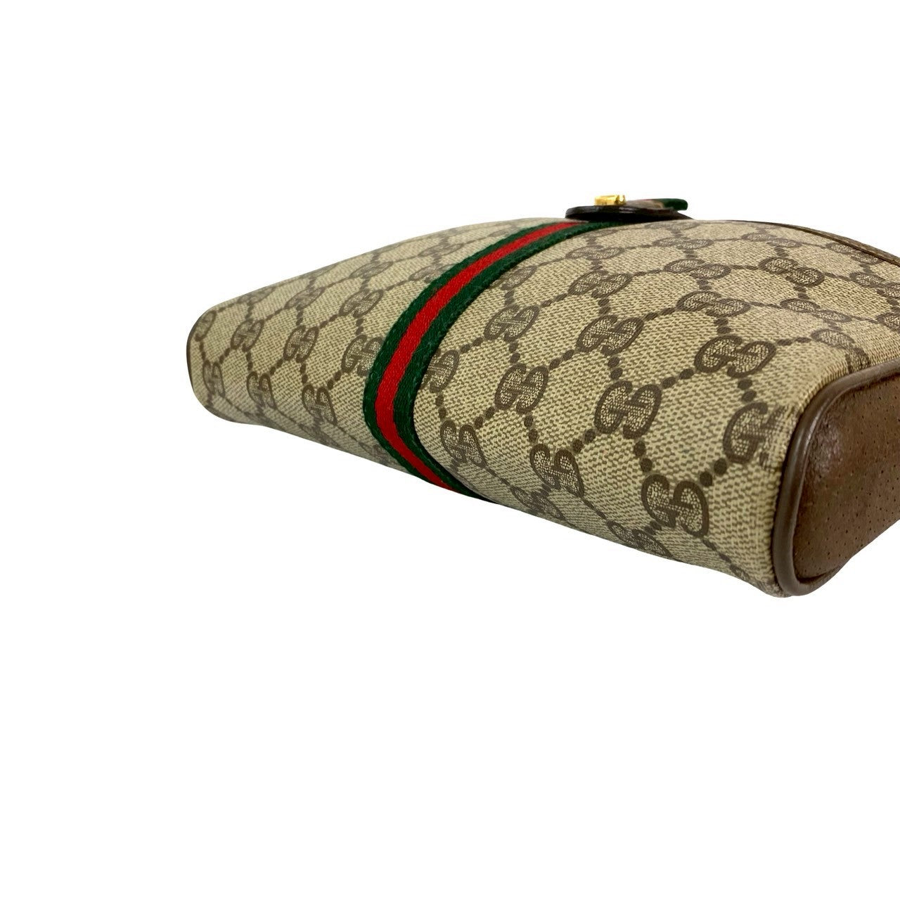 GUCCI Shoulder Bag leather Brown Sherry line