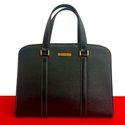 BURBERRY Handbag leather black