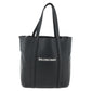 BALENCIAGA Two Way Mini Tote Bag Black Silver