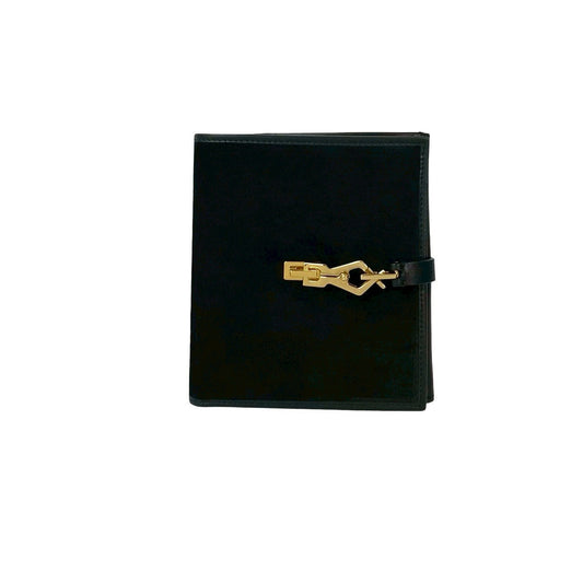 GUCCI Bifold Wallet Suede black