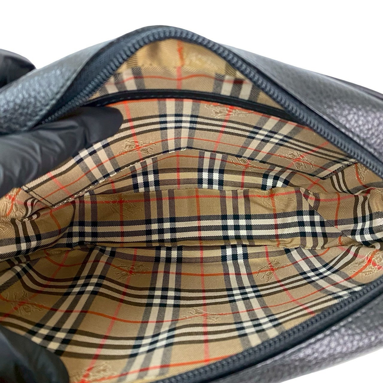 BURBERRY Shoulder Bag leather black