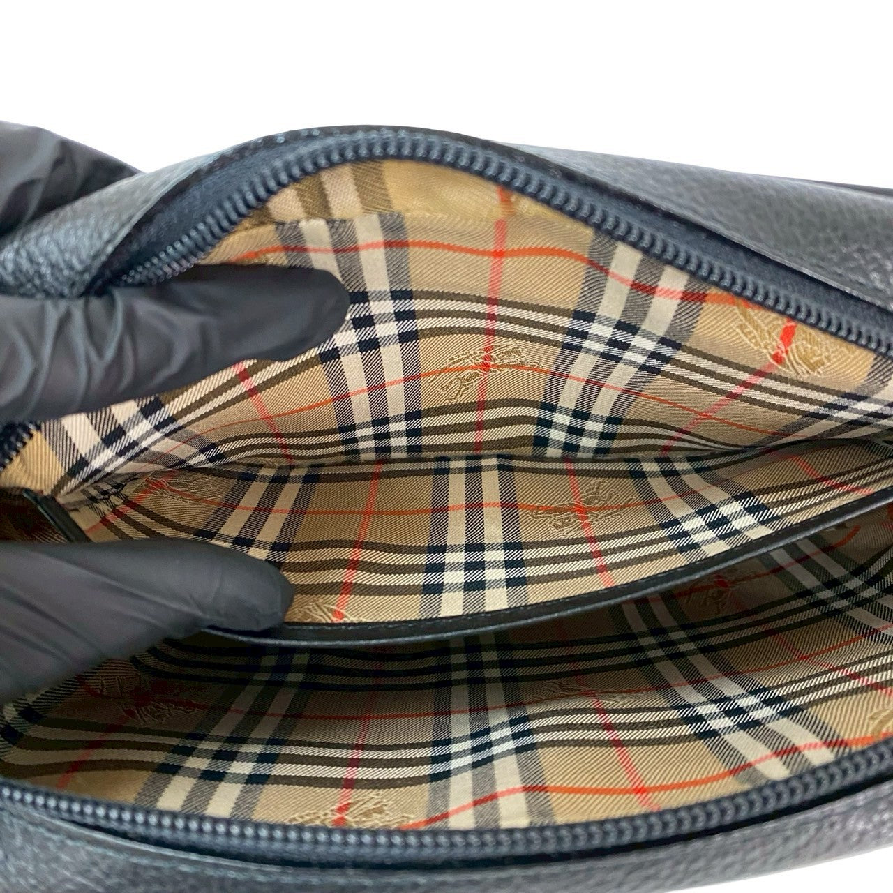BURBERRY Shoulder Bag leather black