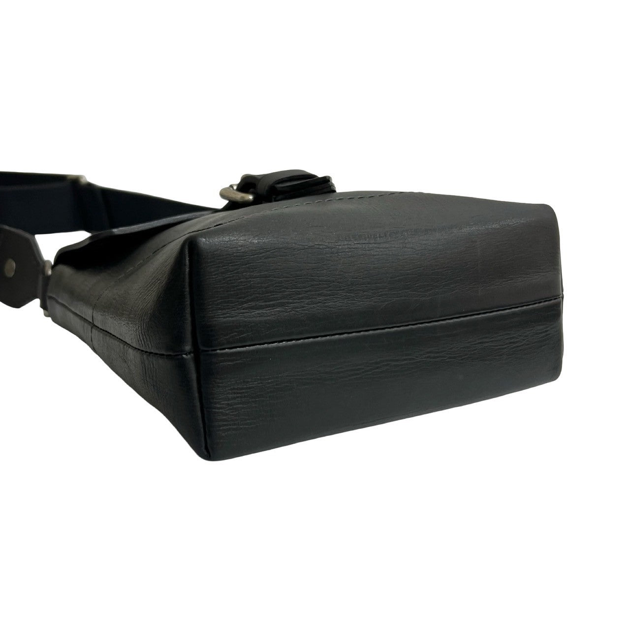 LOUIS VUITTON Shoulder Bag leather black Utah Yuma