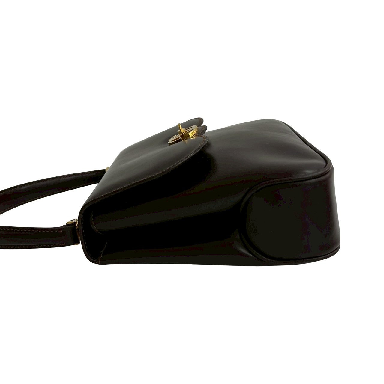 GUCCI Handbag leather Brown