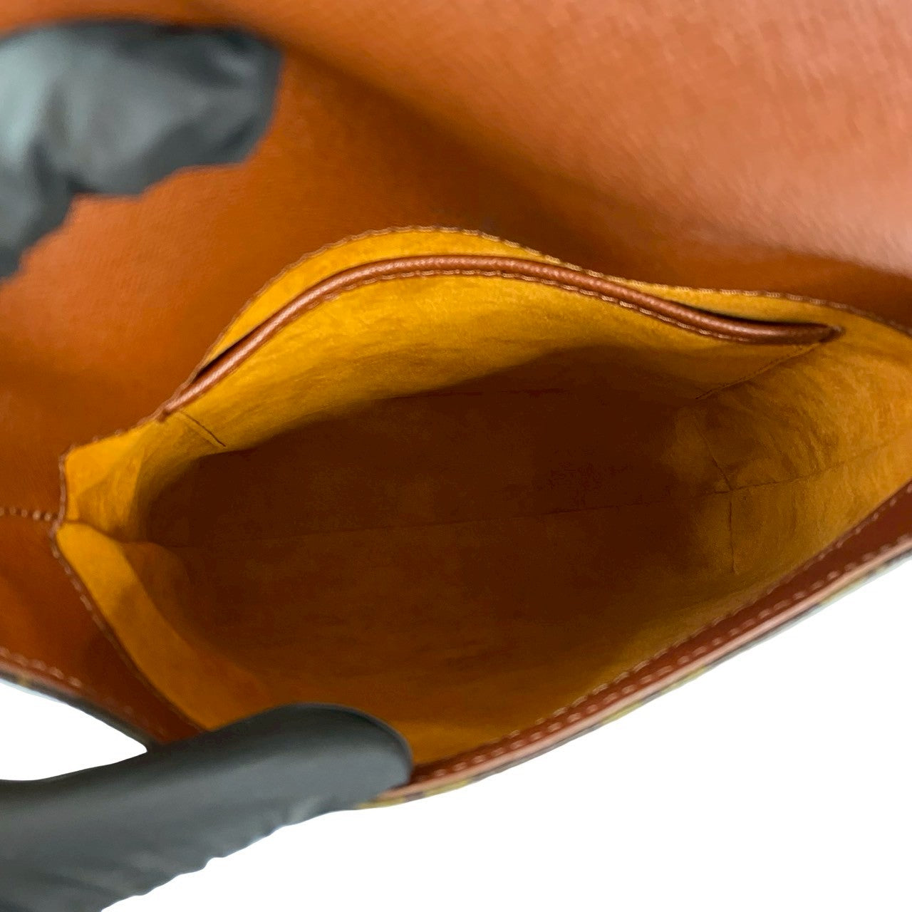 LOUIS VUITTON Shoulder Bag leather Brown Monogram Musette Salsa