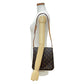 LOUIS VUITTON Shoulder Bag leather Brown Monogram Musette Salsa