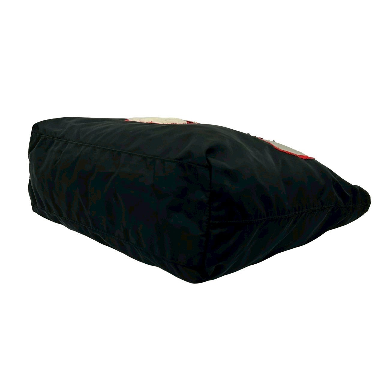 PRADA Shoulder Bag Nylon black Basketball Teddy Bear