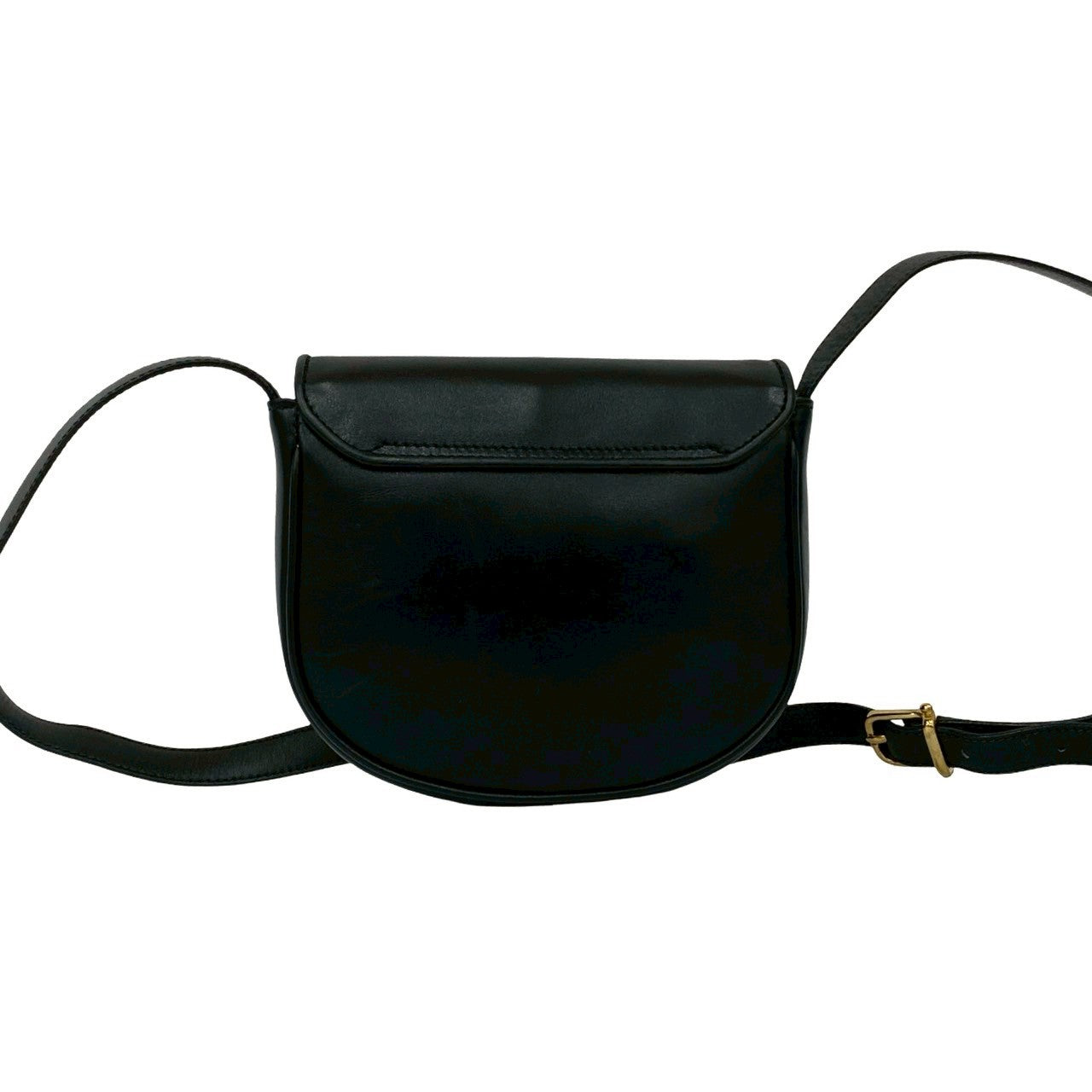 CELINE Shoulder Bag leather black