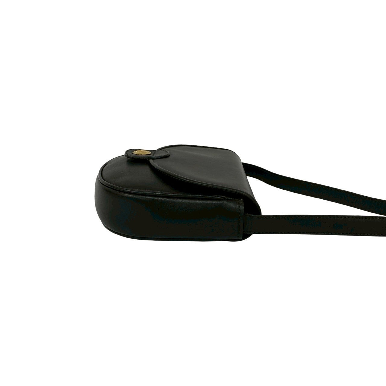 CELINE Shoulder Bag leather black