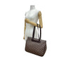 LOUIS VUITTON Tote Bag leather Brown Damier Ebene Parioli PM