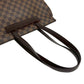 LOUIS VUITTON Tote Bag leather Brown Damier Ebene Parioli PM