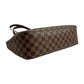 LOUIS VUITTON Tote Bag leather Brown Damier Ebene Parioli PM