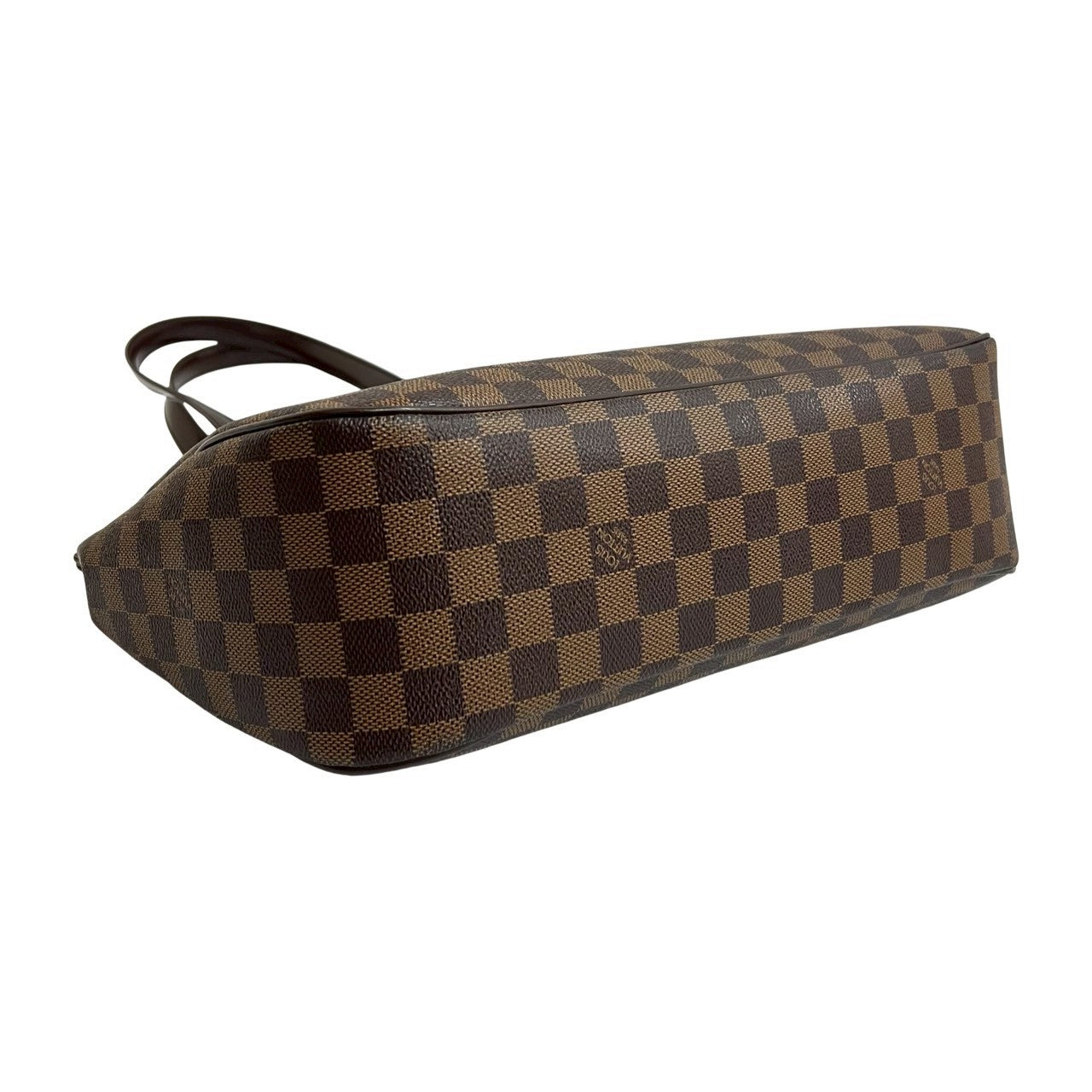 LOUIS VUITTON Tote Bag leather Brown Damier Ebene Parioli PM