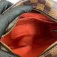 LOUIS VUITTON Shoulder Bag leather Brown Damier Olaf PM